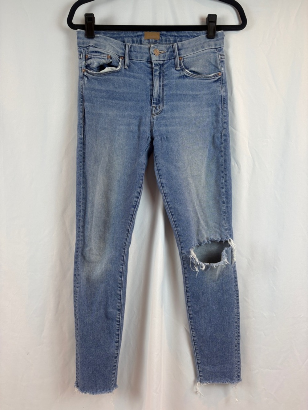 Light Blue Distressed Women's‎ Jeans